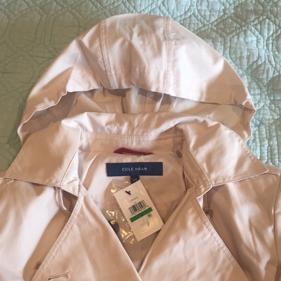 Brand New NWT Cole Haan Ivy Trench Coat - Picture 3 of 5